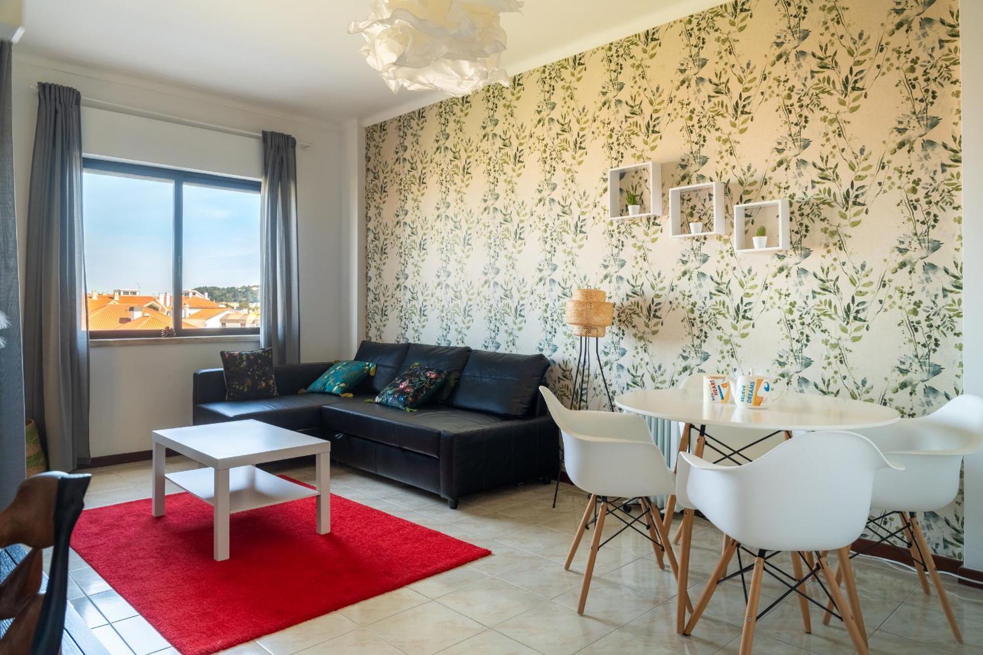 Sea View & Sundown, 150M From The Beach And Surf Spots コスタ・ダ・カパリカ エクステリア 写真