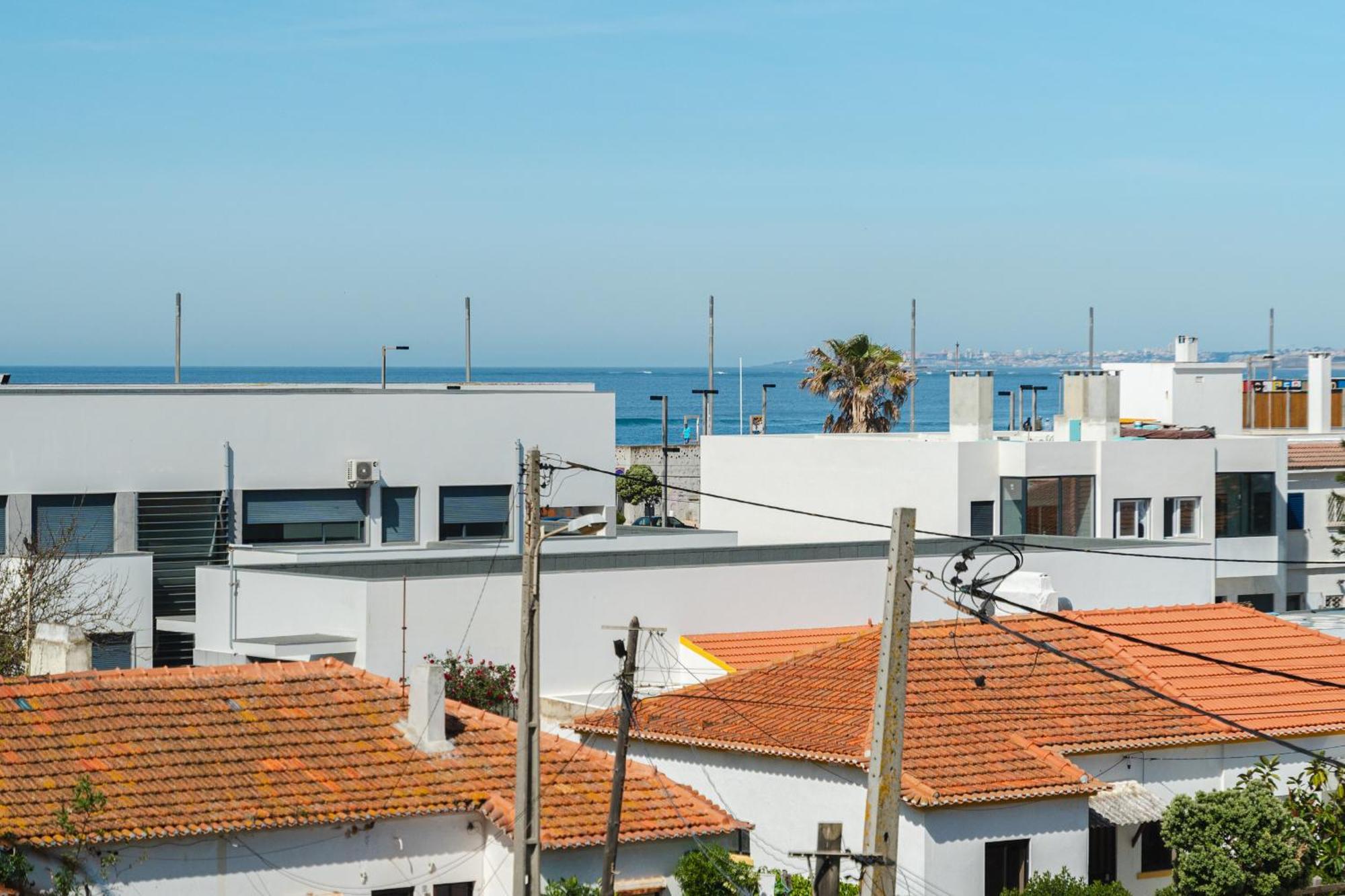 Sea View & Sundown, 150M From The Beach And Surf Spots コスタ・ダ・カパリカ エクステリア 写真