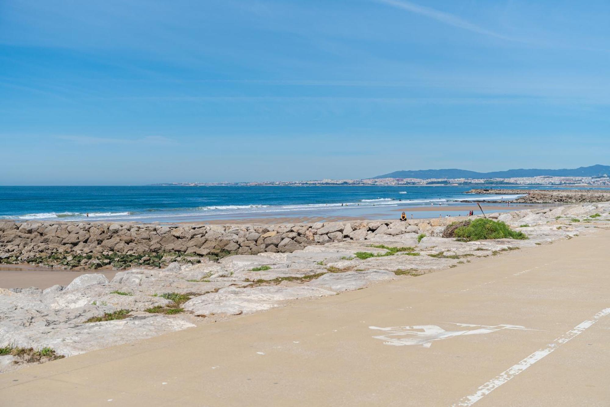 Sea View & Sundown, 150M From The Beach And Surf Spots コスタ・ダ・カパリカ エクステリア 写真