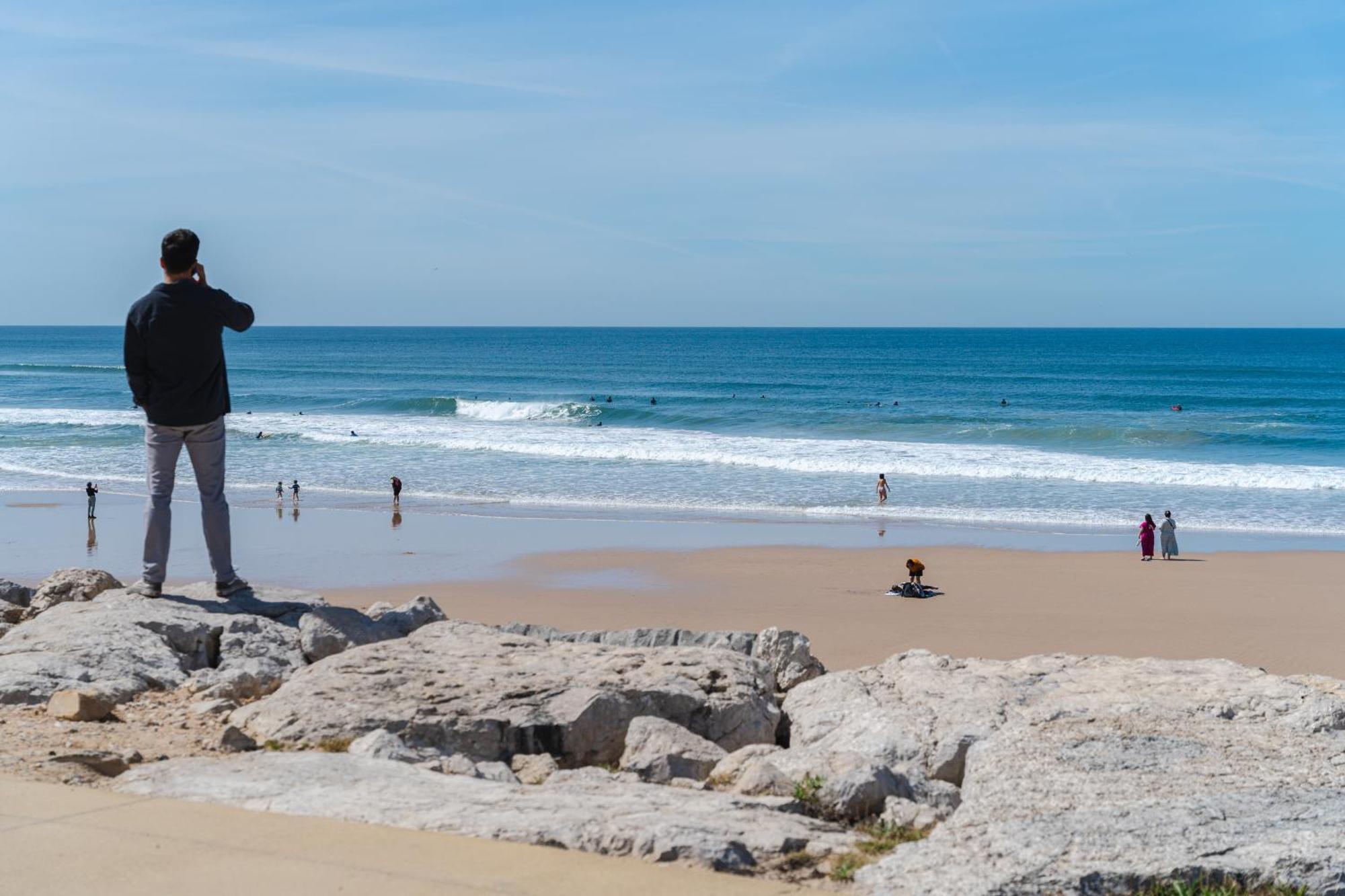 Sea View & Sundown, 150M From The Beach And Surf Spots コスタ・ダ・カパリカ エクステリア 写真